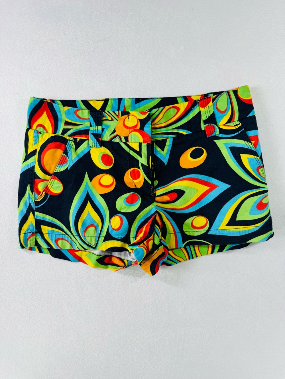 Loudmouth Neon Retro Print Women’s Bike Shorts
